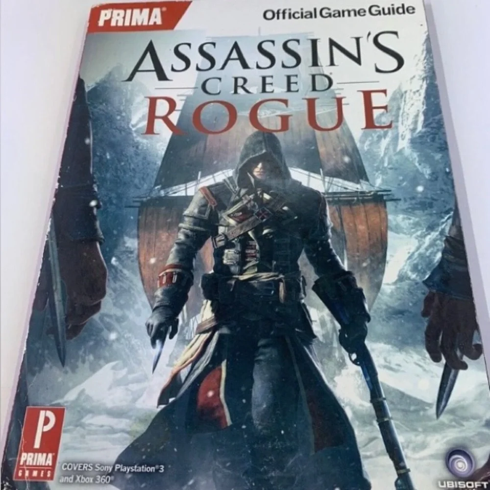 Assassin's Creed Rogue: Prima Official Game Guide Covers PlayStation & Xbox 360